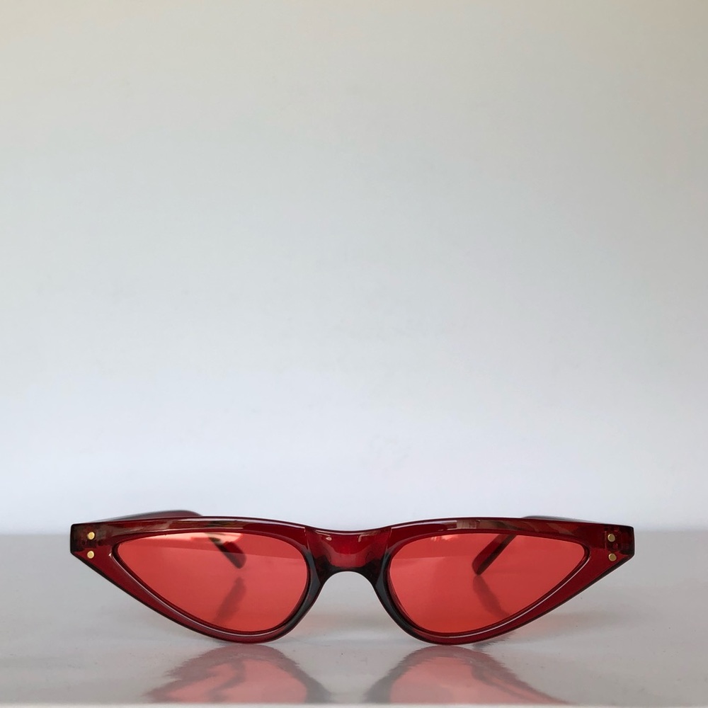 Retro Slim Cat Eye Vintage Sunglasses